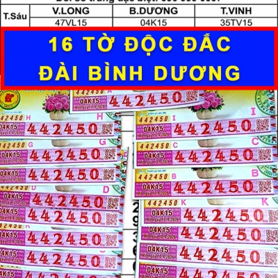Ba giải độc đắc của xổ số miền Nam tiếp tục trúng tại TPHCM và Tây Ninh