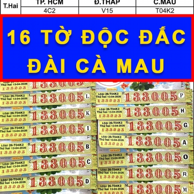 Cùng mua vé tại một đại lý, 7 người trúng độc đắc xổ số miền Nam