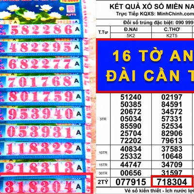 Xổ số miền Nam ngày 13/5: Đại lý tìm khách trúng số đài Cần Thơ