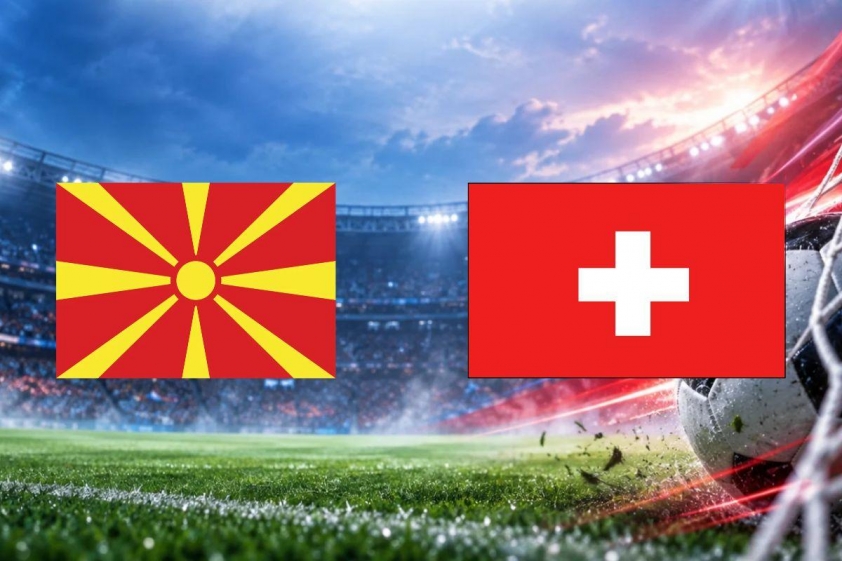 Bắc Macedonia cần giữ cự ly đội hình trước các pha tăng tốc của Thụy Sĩ.