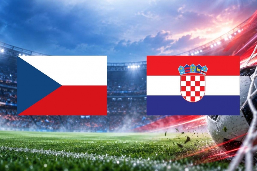 CH Séc cần hạn chế khoảng trống cho các tiền vệ Croatia xoay người nhận bóng.