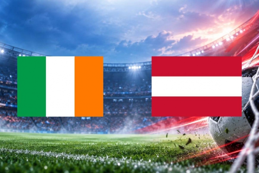 Ireland cần vượt qua lớp pressing mạnh của Áo để phát huy tốc độ trong những tình huống chuyển trạng thái.
