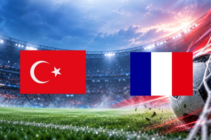 Arda Güler là điểm nối quan trọng trong những pha lên bóng của Thổ Nhĩ Kỳ trước Pháp.