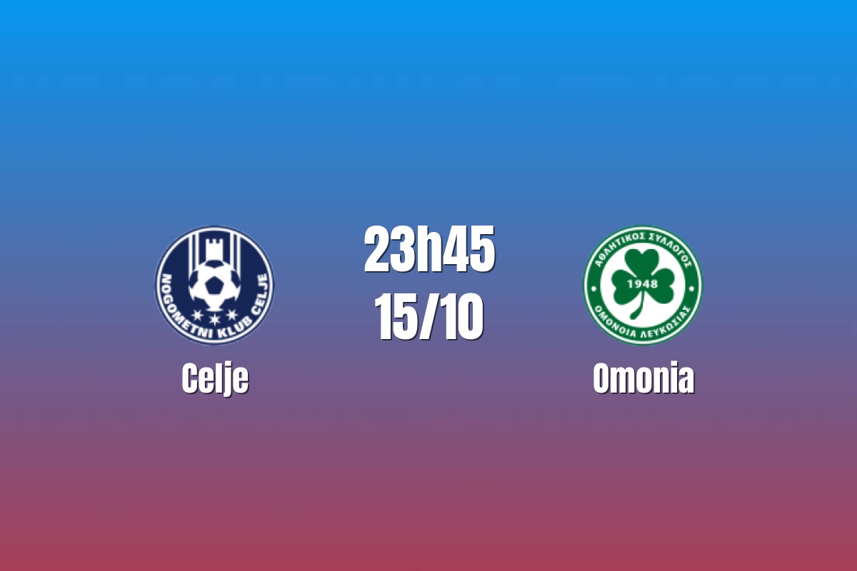 Nhận định Celje vs Omonia: Khách mang phong độ cao, 23h45 ngày 15/10/2026