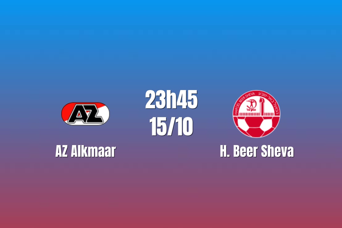 Nhận định AZ Alkmaar vs H.Beer Sheva: Chủ nhà tìm lại niềm tin, 23h45 ngày 15/10/2026