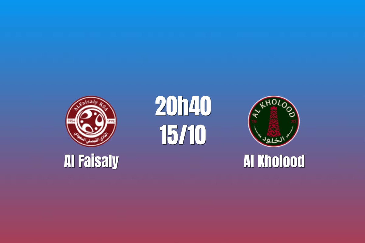 Nhận định Al Faisaly vs Al Kholood: Chủ nhà gặp khó, 20h40 ngày 15/10/2026