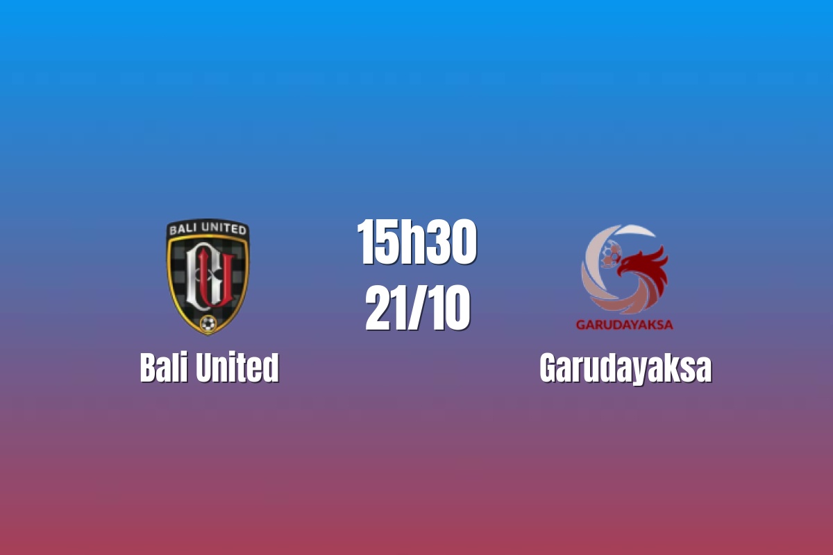 Nhận định Bali United vs Garudayaksa: Chủ nhà cần phản ứng, 15h30 ngày 21/10/2026