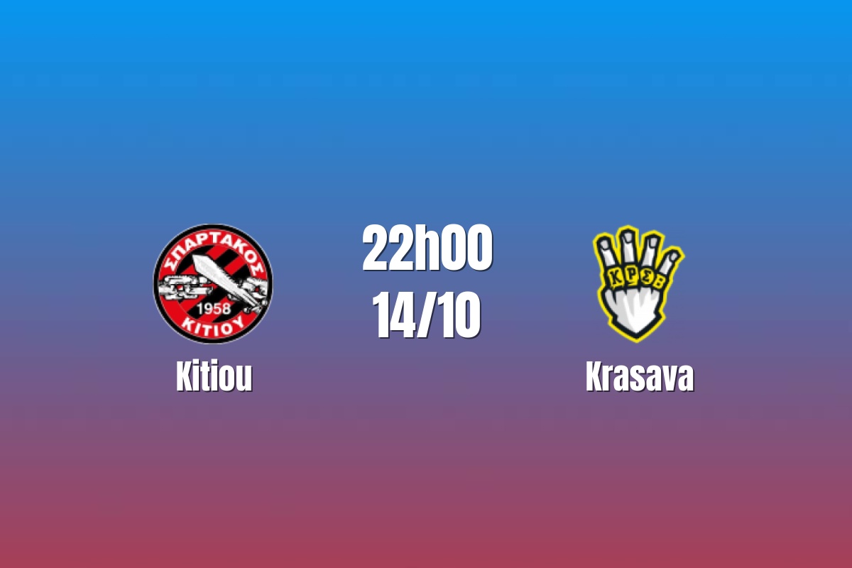 Nhận định Kitiou vs Krasava: Khách tìm lối thoát, 22h00 ngày 14/10/2026