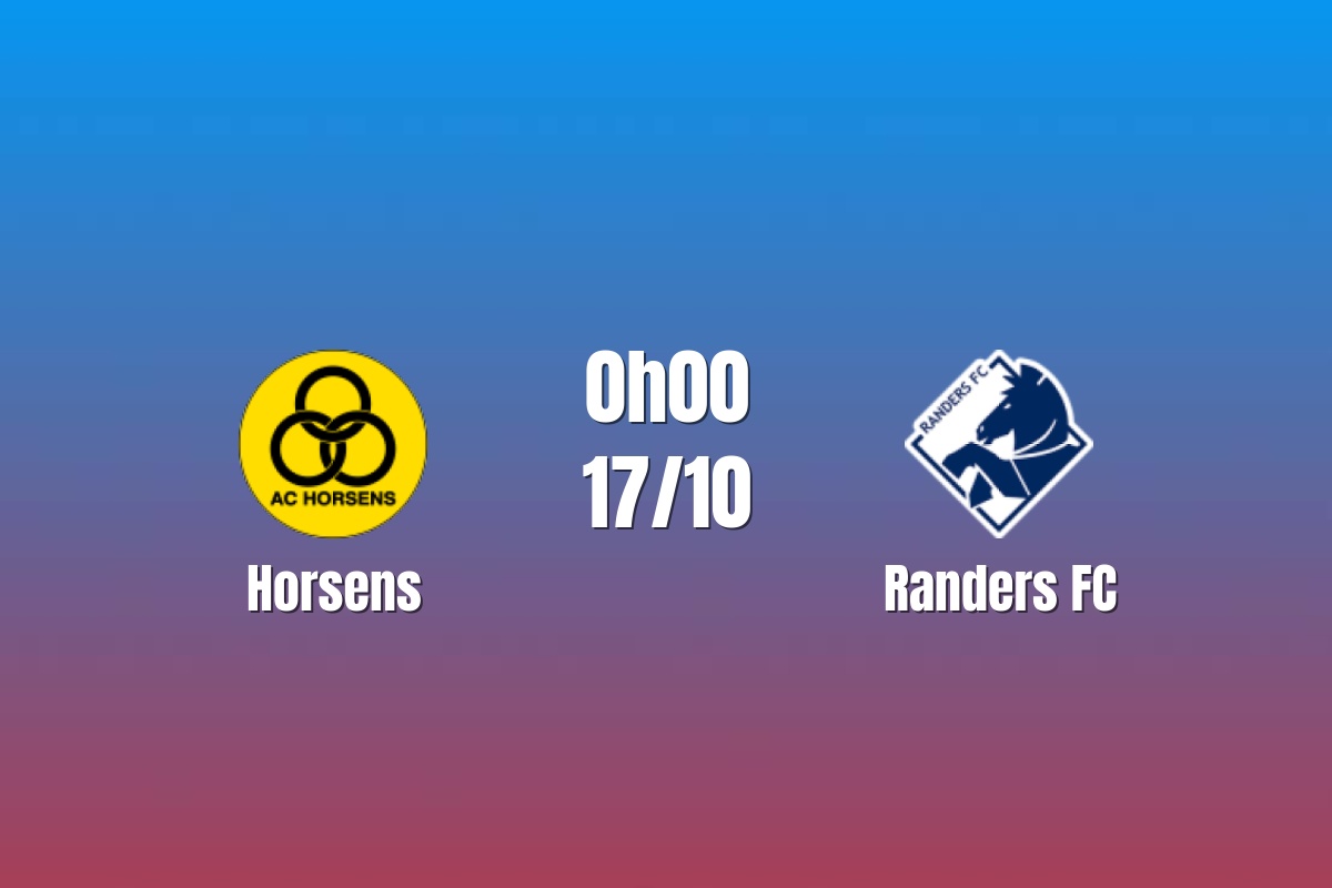 Nhận định Horsens vs Randers FC: Chủ nhà tìm lại nhịp thắng, 0h00 ngày 17/10/2026