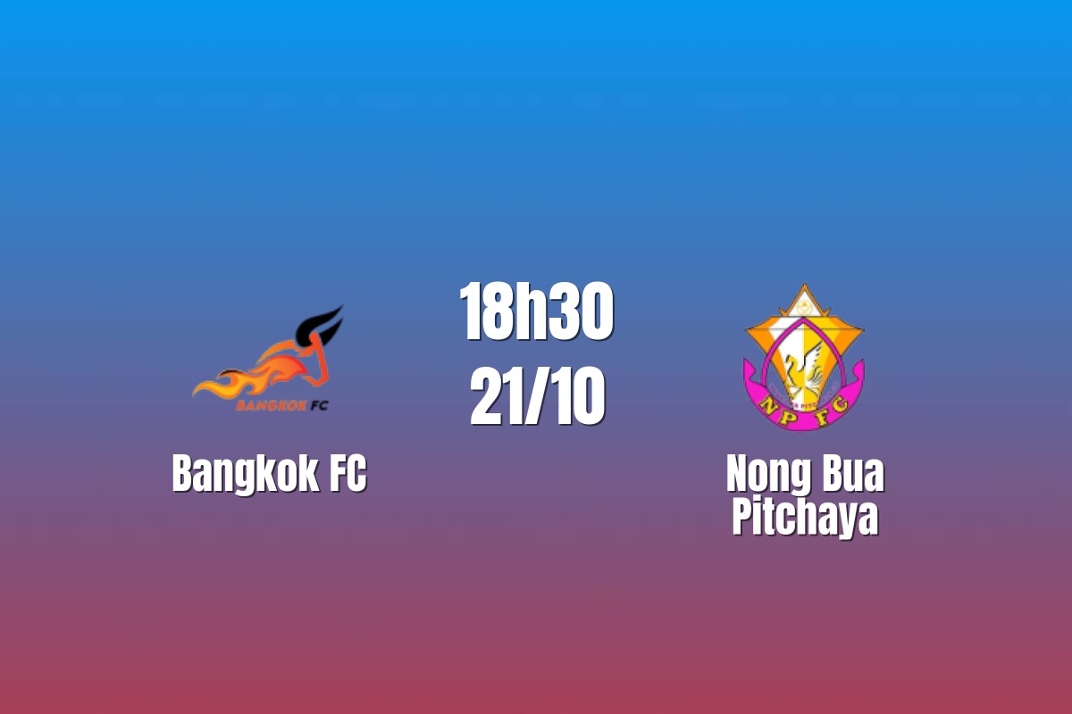 Nhận định Bangkok FC vs Nong Bua Pitchaya: Chủ nhà gặp thử thách, 18h30 ngày 21/10/2026