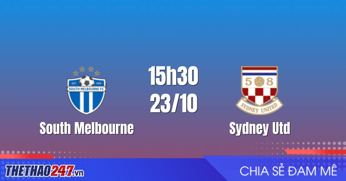 Nhận định South Melbourne vs Sydney Utd: Đại chiến nhà vô địch