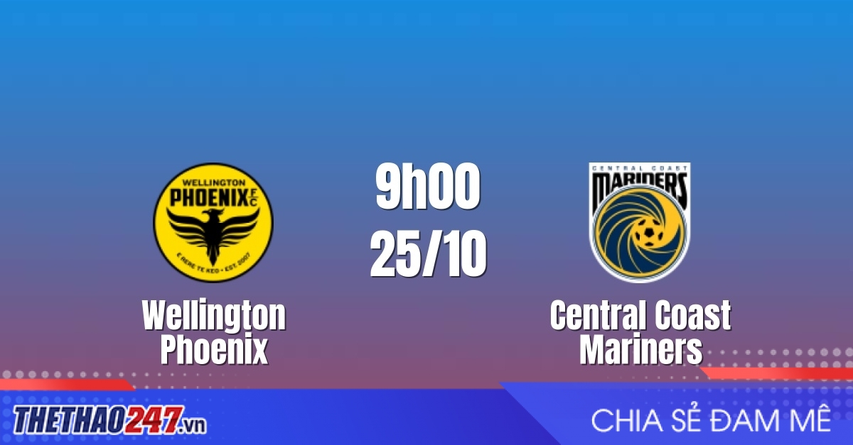 Nhận định Wellington Phoenix vs Central Coast Mariners: Cơ hội phá dớp