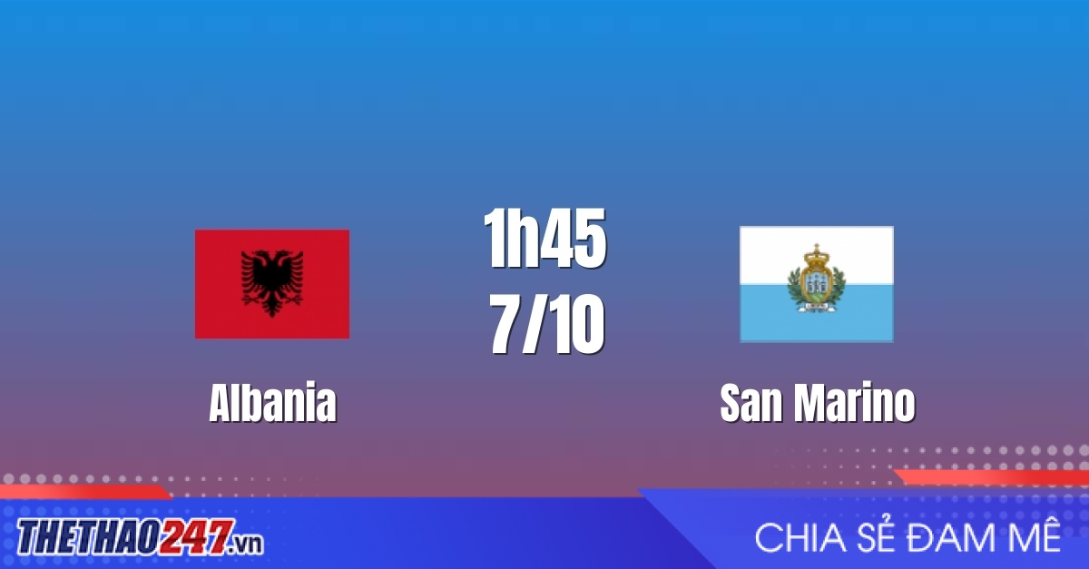 Nhận định Albania vs San Marino: Chủ nhà vượt trội