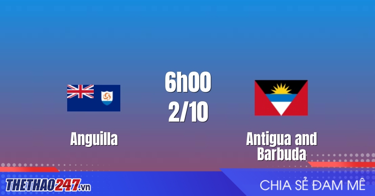 Nhận định Anguilla vs Antigua and Barbuda: Mưa bàn thắng