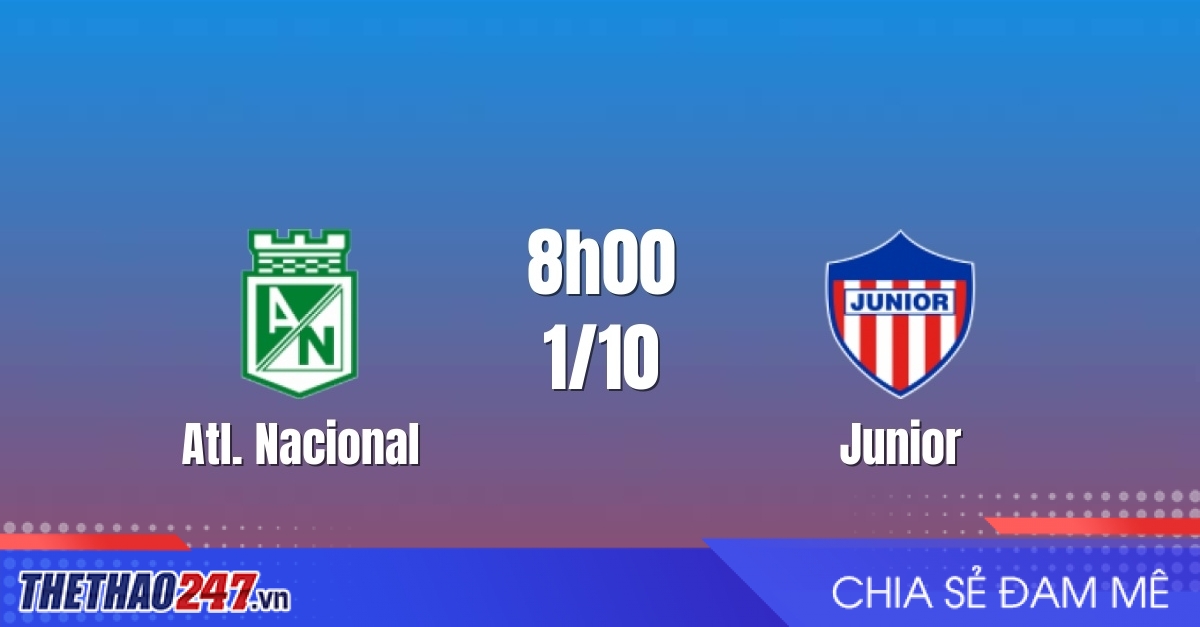 Nhận định Atl Nacional vs Junior: Giằng co hấp dẫn