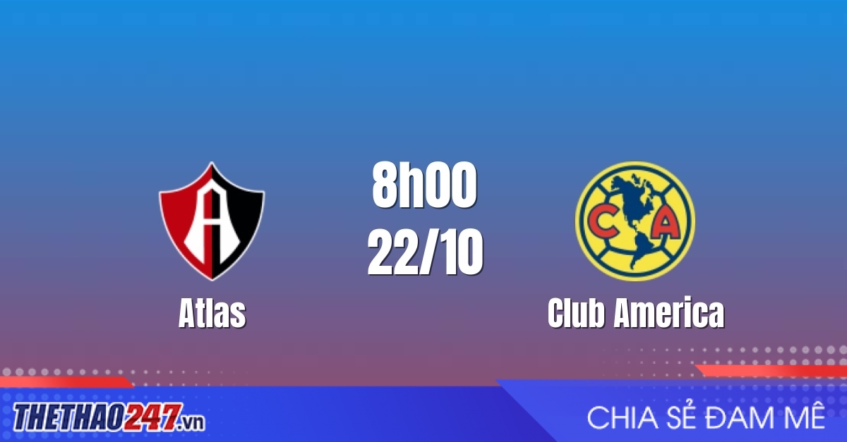 Nhận định Atlas vs Club America: Khách chiếm ưu thế