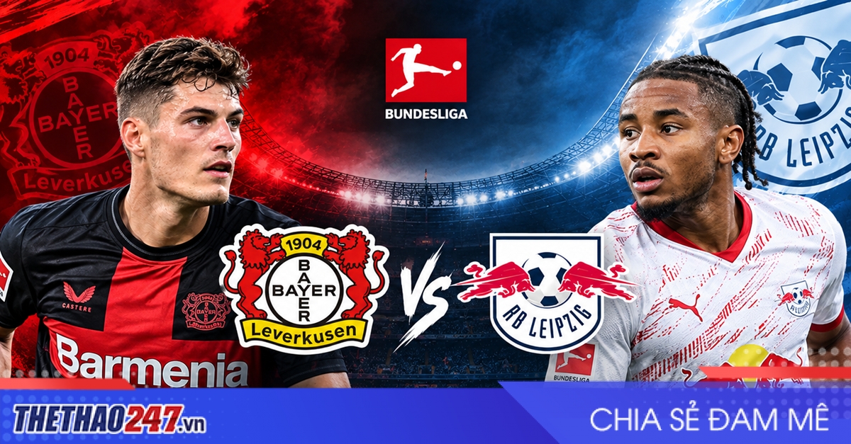 Nhận định Bayer Leverkusen vs RB Leipzig: Đại chiến tại BayArena