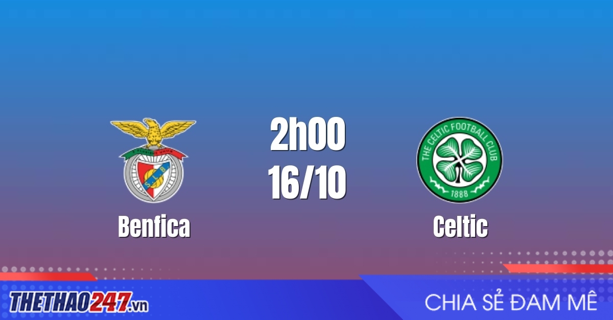 Nhận định Benfica vs Celtic: Sức mạnh áp đảo