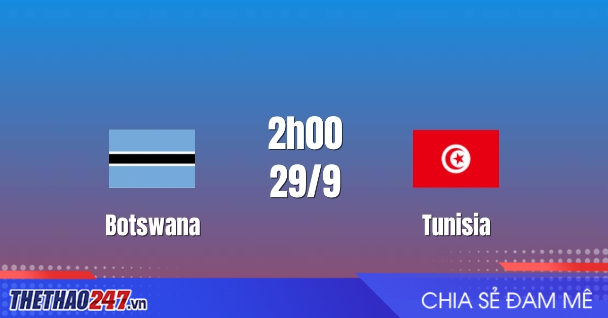 Nhận định Botswana vs Tunisia: Thử thách cực đại