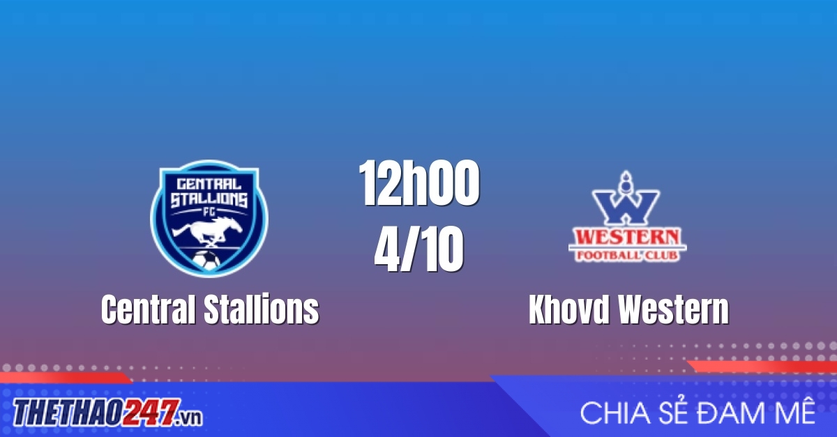 Nhận định Central Stallions vs Khovd Western: Áp đảo hoàn toàn