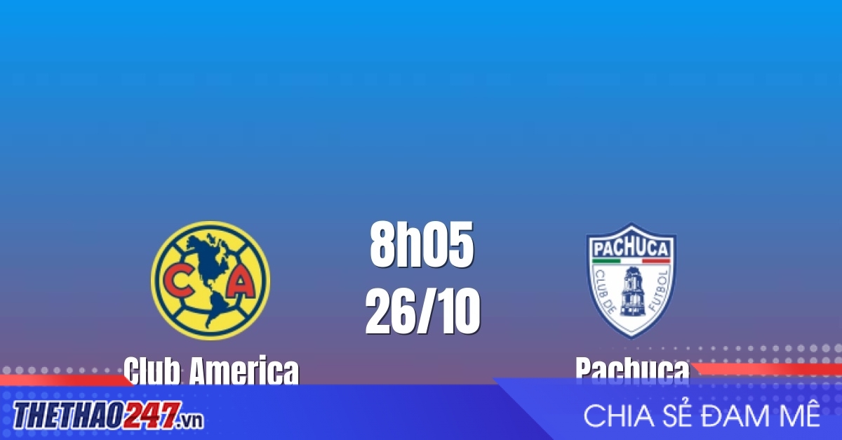 Nhận định Club America vs Pachuca: Khó cản chủ nhà