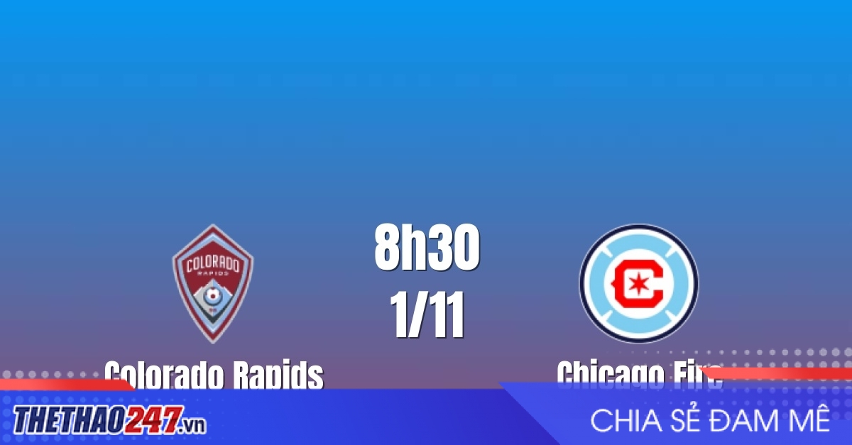 Nhận định Colorado Rapids vs Chicago Fire: Khách chiếm ưu thế
