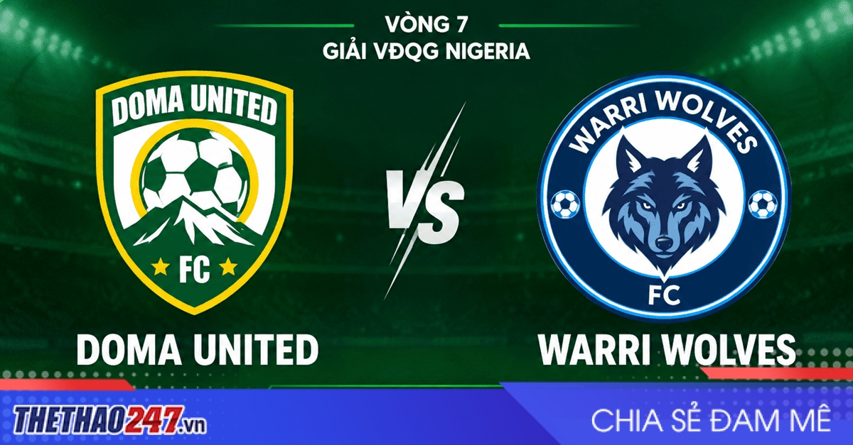 Nhận định Doma United vs Warri Wolves: Quyết không sảy chân