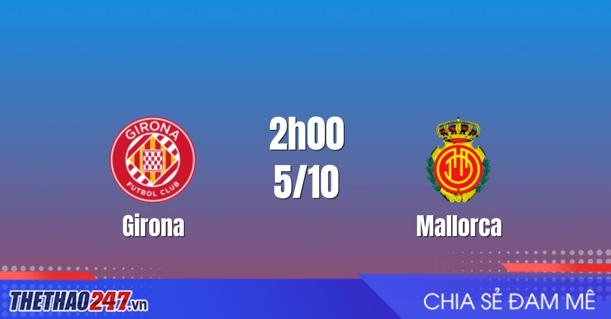 Nhận định Girona vs Mallorca: Cuộc chiến ngang sức