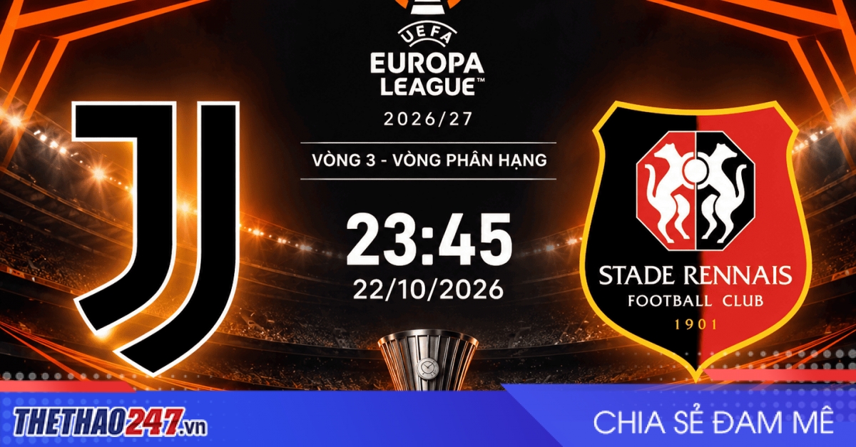 Nhận định Juventus vs Rennes: Thử thách bản lĩnh Bà đầm già