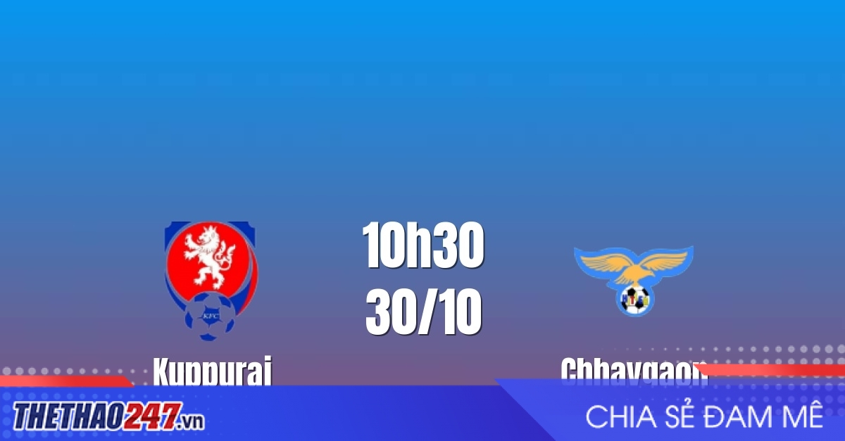 Nhận định Kuppuraj vs Chhaygaon: Cuộc chiến tìm chiến thắng đầu tiên