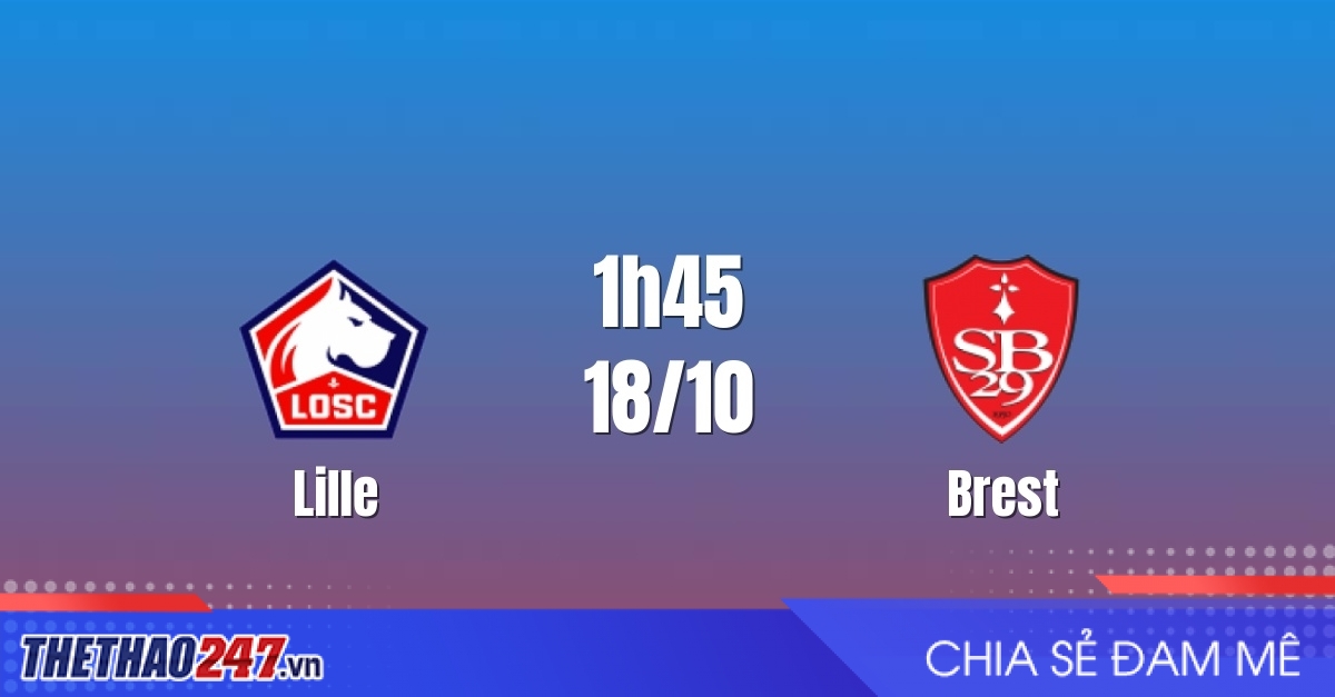 Nhận định Lille vs Brest: Tận dụng Pierre-Mauroy