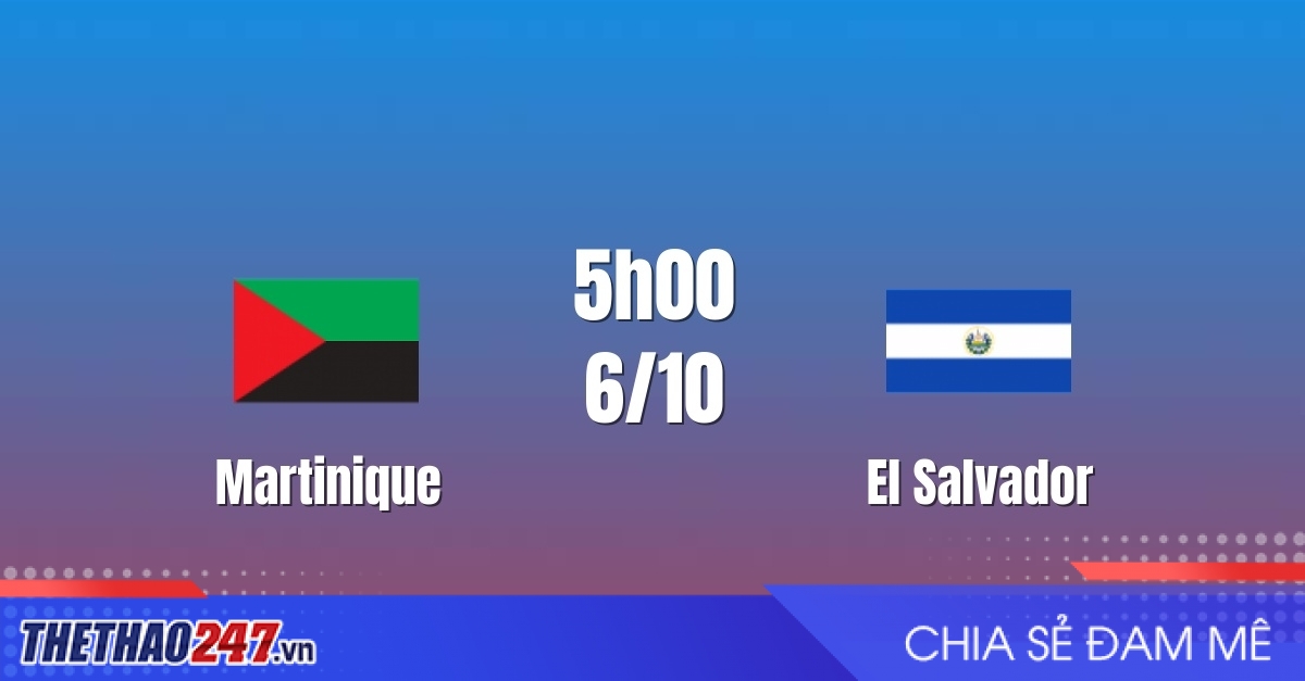 Nhận định Martinique vs El Salvador: Ngang tài cân sức