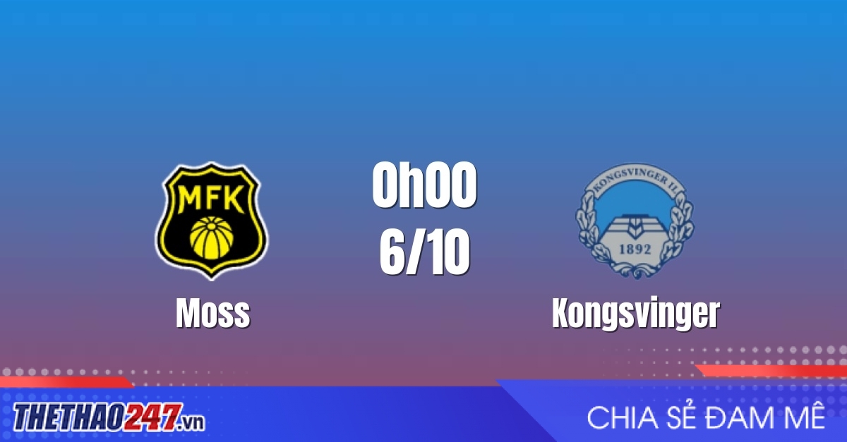 Nhận định Moss vs Kongsvinger: Khách áp đảo