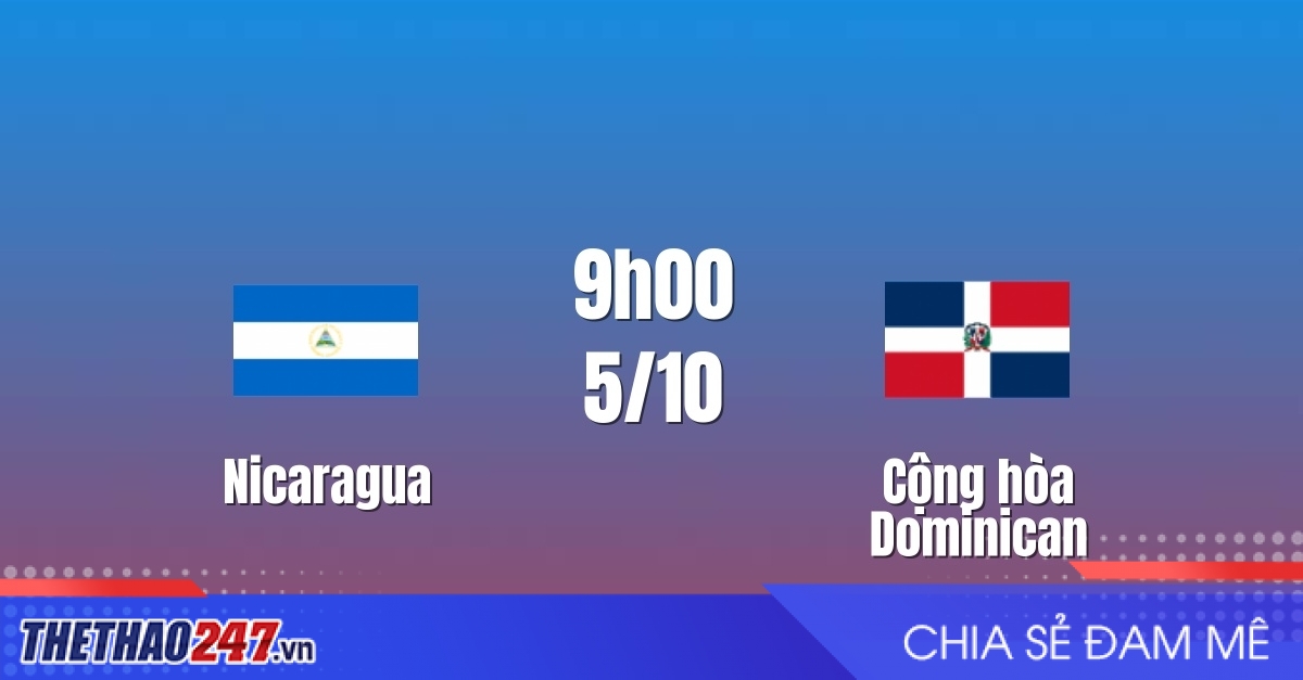 Nhận định Nicaragua vs CH Dominican: Giằng co hấp dẫn