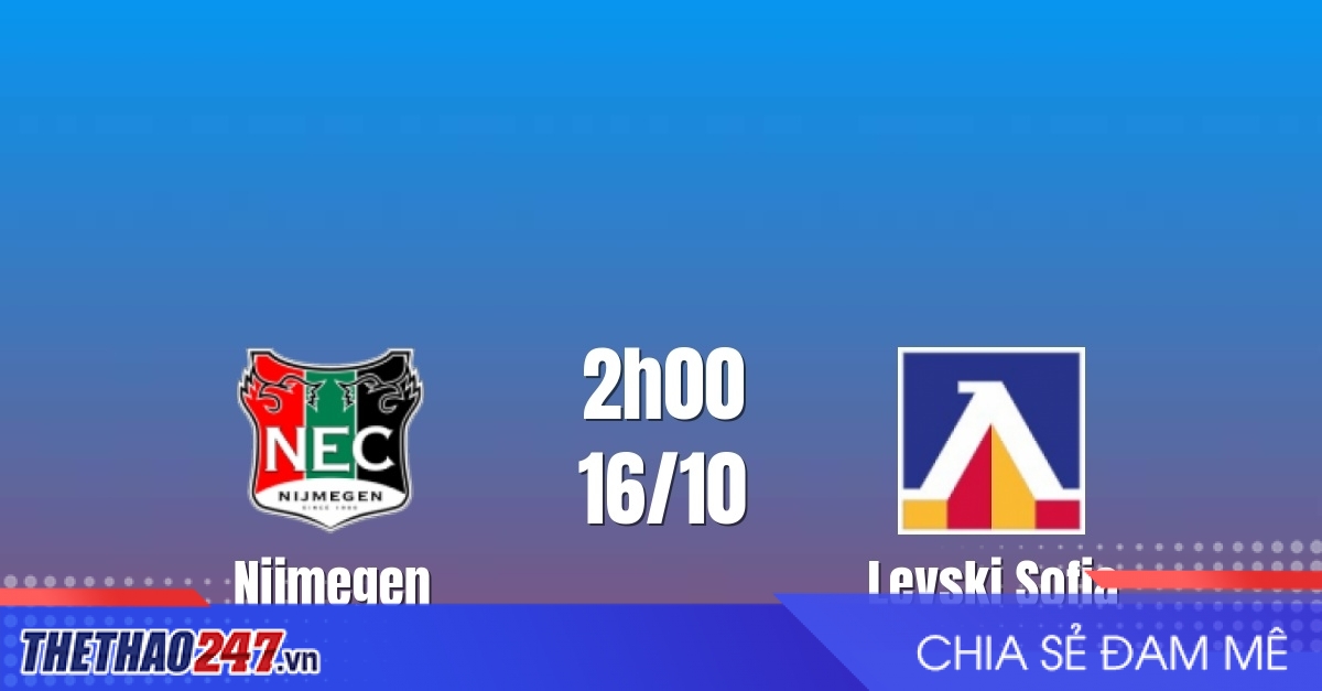 Nhận định Nijmegen vs Levski Sofia: Điểm tựa sân nhà