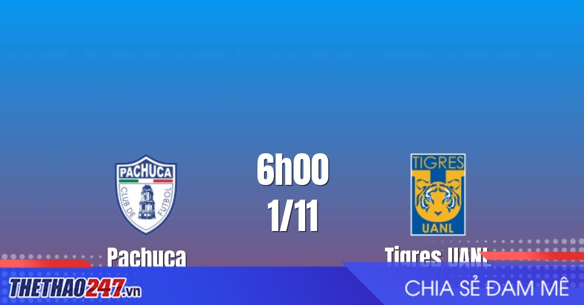 Nhận định Pachuca vs Tigres UANL: Chủ nhà tạo bất ngờ