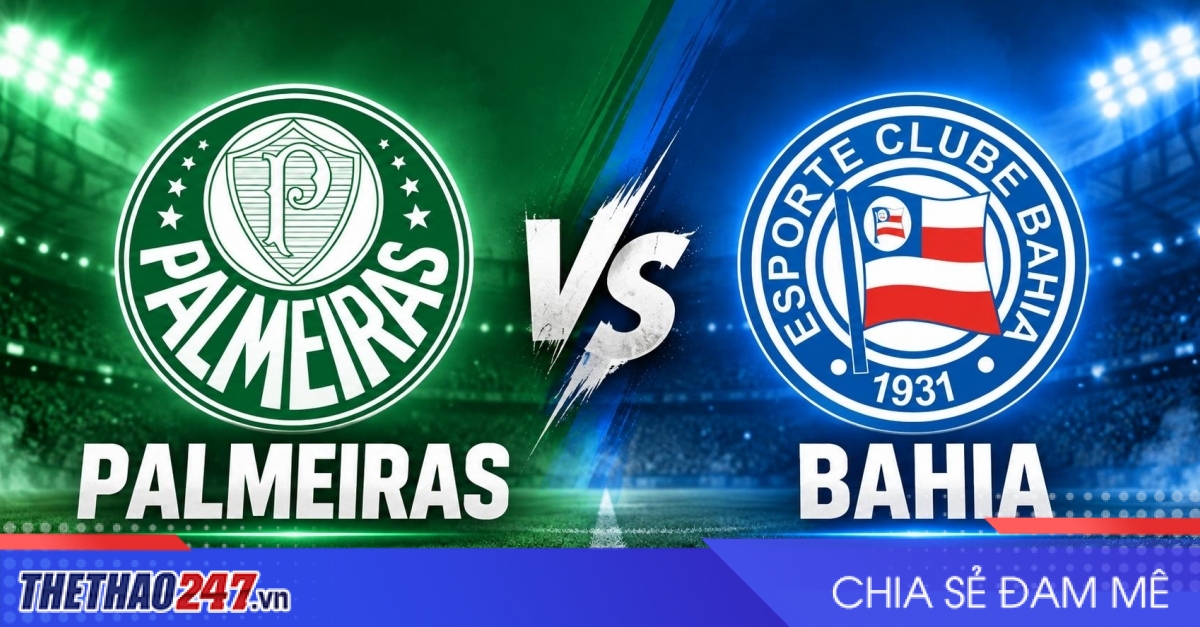Nhận định Palmeiras vs Bahia: Chênh lệch đẳng cấp