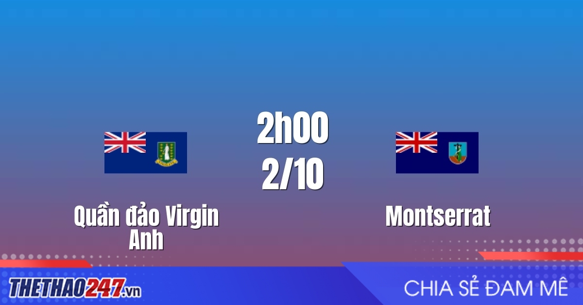 Nhận định Quần đảo Virgin Anh vs Montserrat: Khát khao điểm số