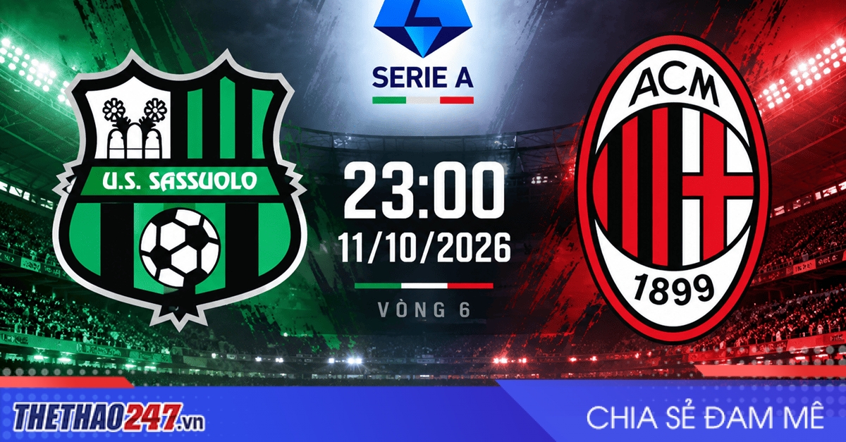 Nhận định Sassuolo vs AC Milan: Rossoneri vượt ải MAPEI