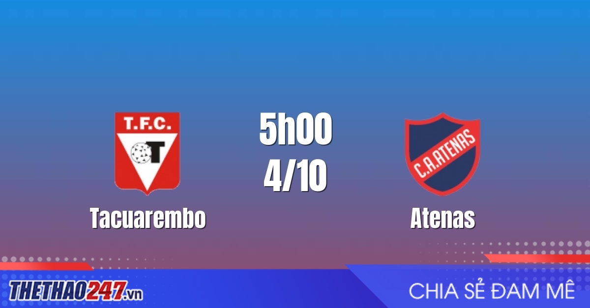 Nhận định Tacuarembo vs Atenas: Bản lĩnh đội khách