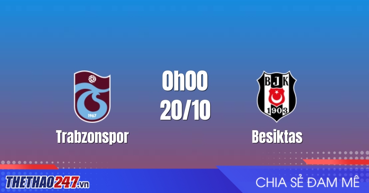 Nhận định Trabzonspor vs Besiktas: Bản lĩnh chủ nhà