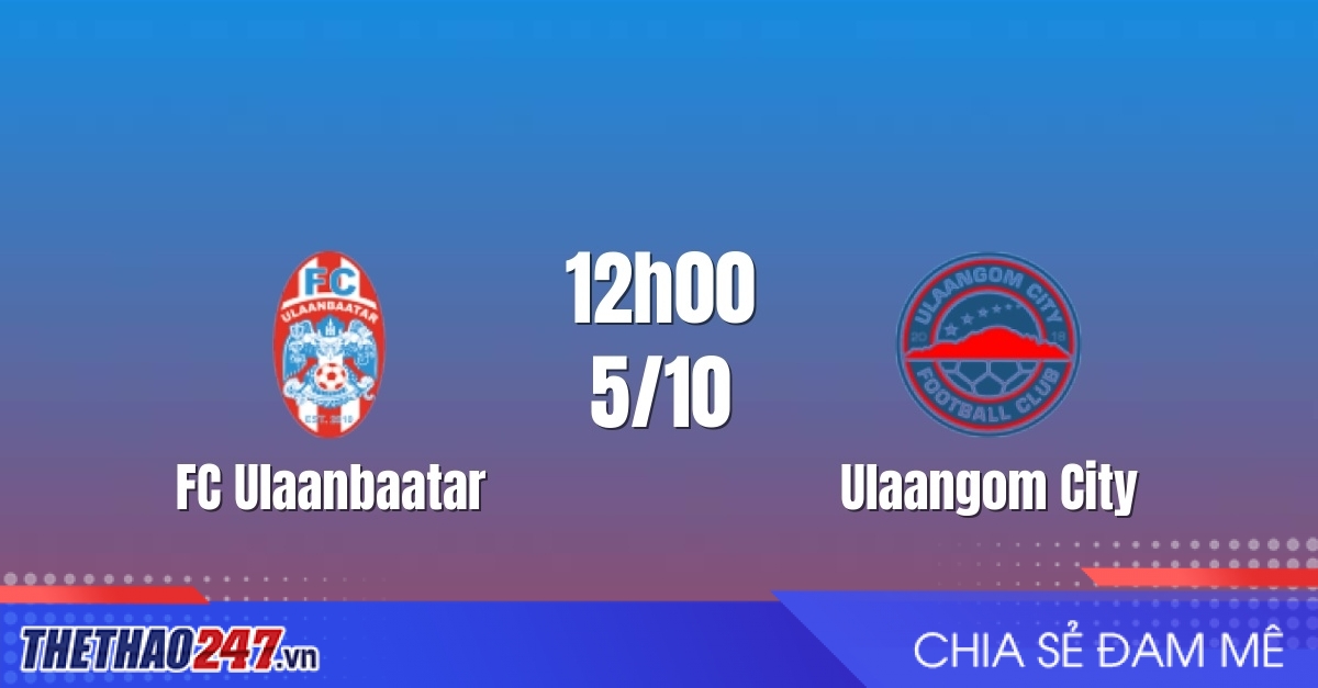 Nhận định Ulaanbaatar vs Ulaangom City: Trên 5 bàn