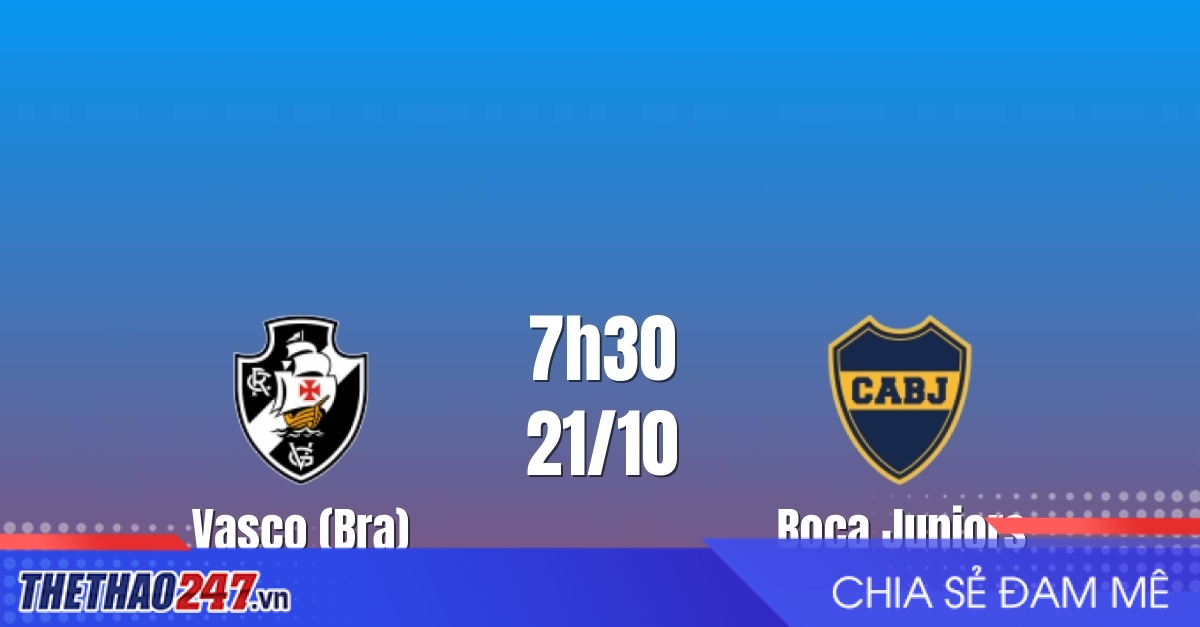 Nhận định Vasco vs Boca Juniors: Chủ nhà nắm lợi thế