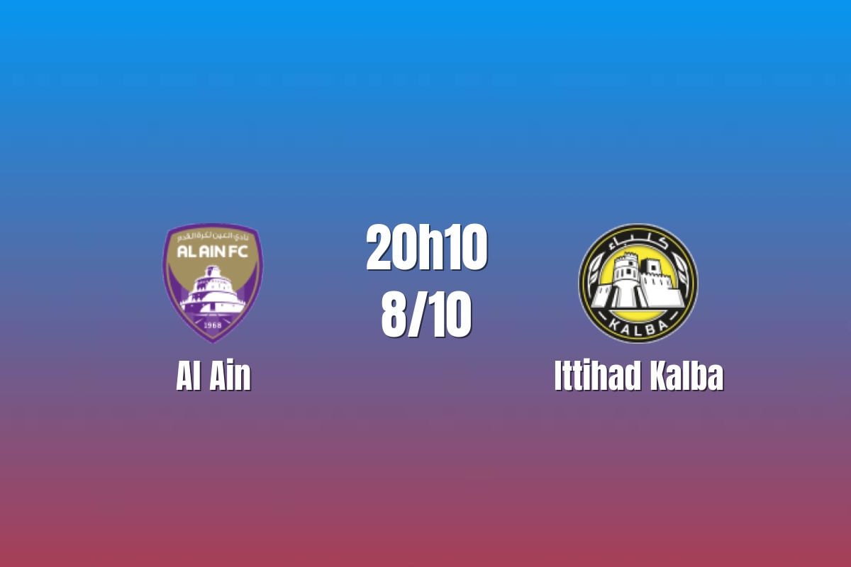 Nhận định Al Ain vs Ittihad Kalba: Al Ain hướng tới thêm một chiến thắng, 20h10 ngày 08/10/2026