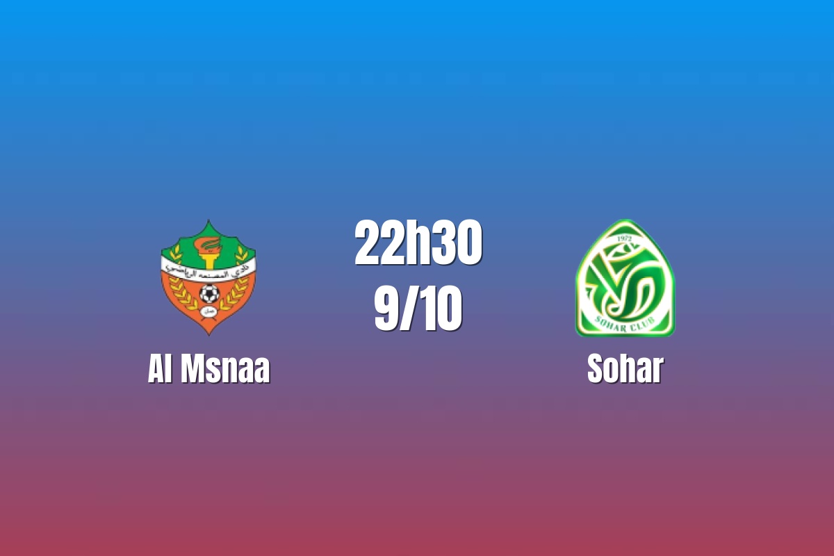 Nhận định Al Mssnaa vs Sohar: Khó khăn chờ chủ nhà, 22h30 ngày 9/10/2026