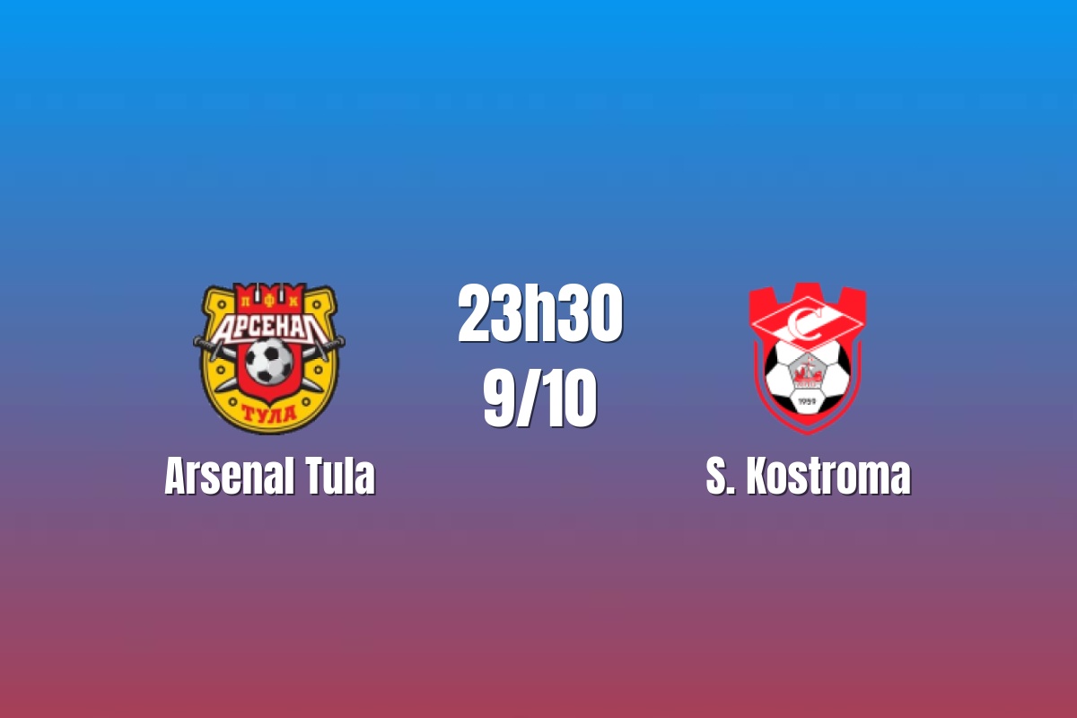 Nhận định Arsenal Tula vs S.Kostroma: Khách nắm lợi thế, 23h30 ngày 9/10/2026