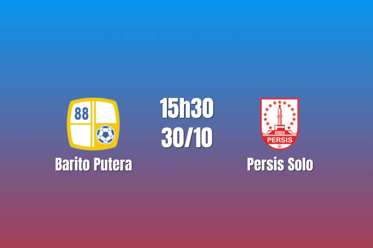 Nhận định Barito Putera vs Persis Solo: Chủ nhà giữ đà thắng, 15h30 ngày 30/10/2026