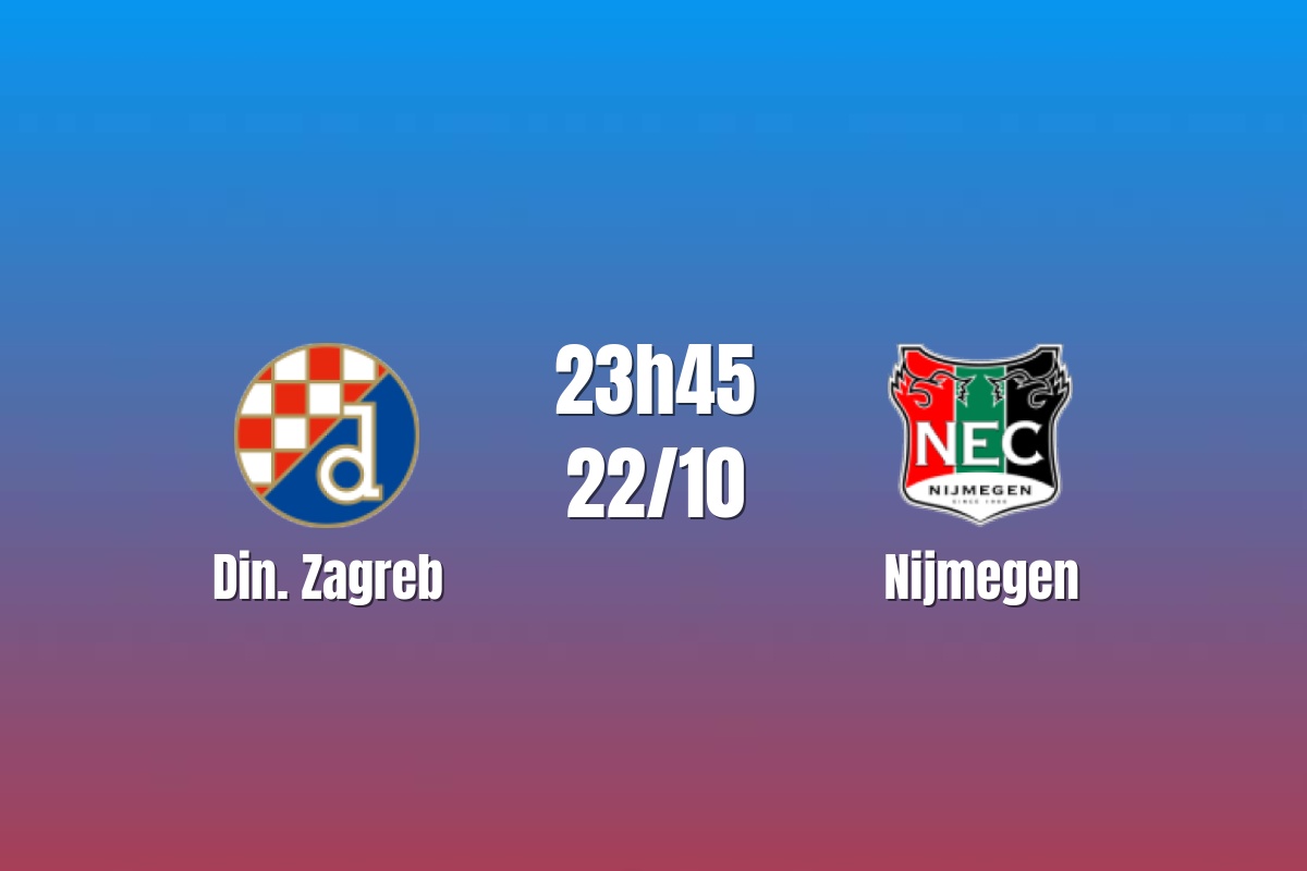 Nhận định Din. Zagreb vs Nijmegen: Lợi thế Maksimir, 23h45 ngày 22/10/2026
