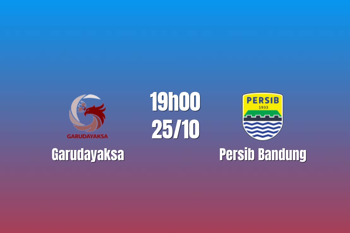 Nhận định Garudayaksa vs Persib Bandung: Khách vượt ải Pakansari, 19h00 ngày 25/10/2026