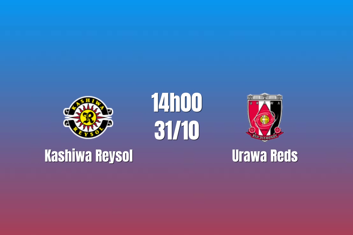 Nhận định Kasshiwa Reysol vs Urawa Reds: Thế trận khó lường, 14h00 ngày 31/10/2026